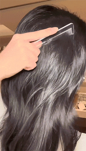 干好？10分钟轻松养成女明星「绸缎发」不朽情缘mg网址洗完头自然风干还是吹(图7)